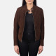 Kelsee Mocha Suede Jacket